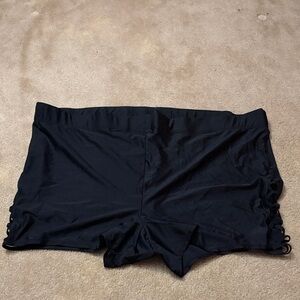 Women's Black Swim Shorts